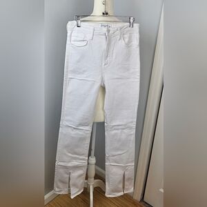 Just Black Women's White Jeans